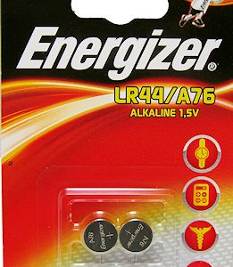 Energizer алкална батерия LR44/A76 / 1.5V / 2бр. блистер