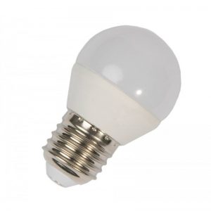 LED лампа E27 / 4W / 220VAC / 3000K / СФЕРА