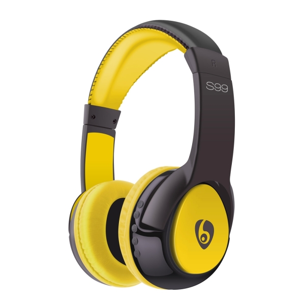 Слушалки с Bluetooth Ovleng S99 / Жълт