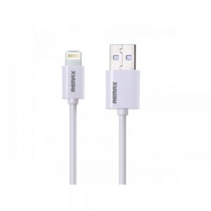 Кабел за данни Remax Safe Charge / iPhone 5/6/7 Lightning / 2 мeтра / Бял