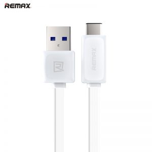 Кабел за данни USB към Type-C  Remax SAFE CHARGE / 1 метър  / Бял