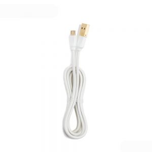 Кабел за данни USB към Micro USB Remax Radiance /1 метър  / Бял