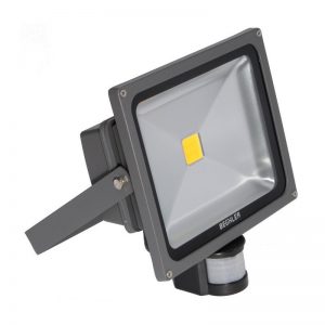 LED прожектор със сензор 30W / 220V / IP65 / 3000K