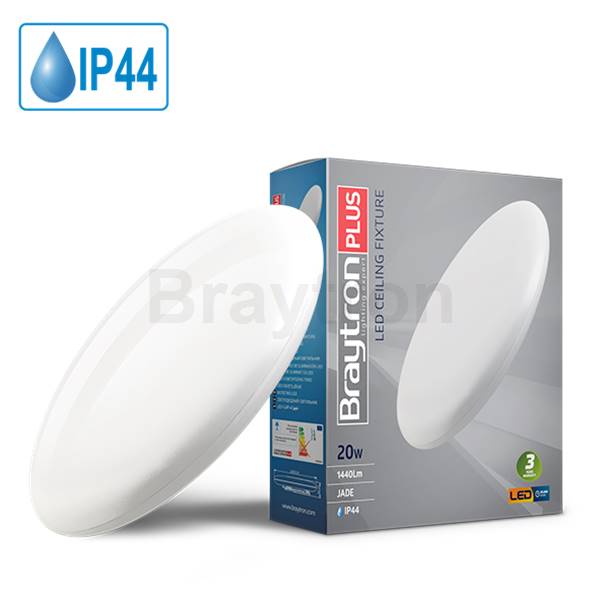 LED плафон JADE кръг 20W 220V 6500K IP44 студенобял - Image 3