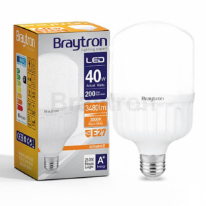 LED лампа 40W   Е27  220VAC  6500K  студенобяла