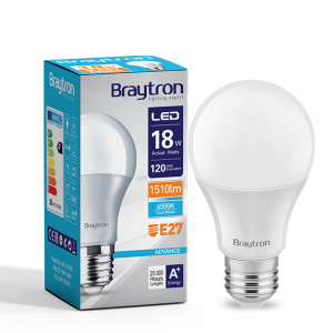 LED лампа 18W  Е27 1600lm  6500K студено бяла